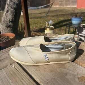 Toms classics Natural Canvas Slip-Ons